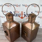 12 Inch Nautical Brass Port Starboard Lanterns Antique Brass Finish  Oil Lamp