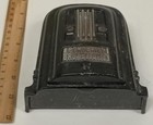Vintage Advertising Bank Fonderies Bruxelloises  Cast Iron Heavy England Rare