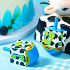 Extra Large Wooden Hanukkah Dreidels - 2 Pack With English Transliteration