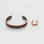 Pure Copper Magnetic Therapy Bracelet Double Strong Arthritis Pain Relief Men