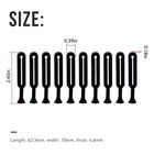 10x 5410970 Windshield Rubber Strap O-ring For Ski Doo yamaha polaris arctic Cat