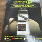 Hiviz Litewave H3 Tritium litepipe Rear Sight Housing - Gln429 Glock 45acp 10mm