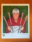 Paula Creamer Signed 8 X 10  Photo And Index Card Img Lpga Golf