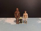 Vintage Kenner Star Wars 3 Different Action Figure Lot Yoda Leia Chewbacca