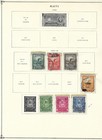 1943-55   43 Postage Stamps From Haiti On Album Pages