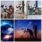 Professional Astronomical Telescope With High Tripod Lunar Mirror Hd Viewing