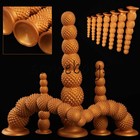 Long 50cm Alien Anal Plug Dildo Silicone Buttplug Suction Cup Dilator Sex Toys
