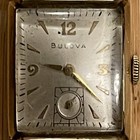 Bulova Watch Squadron Mens Vtg 17j 10k Gold Filled Case 9010301 Winds Keeps Time