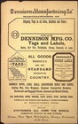 1895 Dennison Mfg Co Labels Tags Gummed Paper Bag Checks New York Ny Print Ad