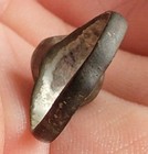 Medieval 14th-15th Century Silvered Bronze Ring 23mm 2 50g Size Us5 5 Authentic 