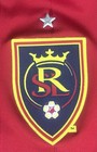 2016 17 Adidas Real Salt Lake Home Jersey Long Sleeve Small Red blue Mls Soccer