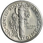 1931 Mercury Silver Dime Au Nice Luster 