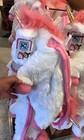 Universal Studios Despicable Me Fluffy Unicorn Plush Backpack Bag Nwt