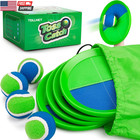 Toss And Catch Ball Set Upgraded - Kids Toys Beach Toys Baseball Games - Sturdy