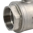 2 Inch Ball Valve female Npt 316 Stainless Steel Full Port 2-piece  2pack