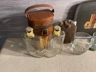 Travel Bar Set Flasks Shots Tray Bourbon Whiskey Portable Drink Kit Lot Rye