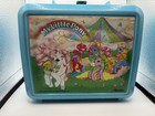 Vintage 1989 Aladdin My Little Pony Lunch Box Thermos Set Blue Plastic Girls