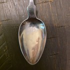 6 Early Antique Silver Teaspoons Geo  A  Hoyt albany Ny  1830 s