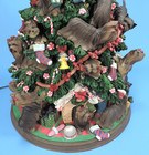 Danbury Mint Yorkshire Terrier  yorkie  Lighted Christmas Tree Figure -no Damage