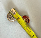 Chanel Vintage Button Set Of 6 Size 23 Mm Beige Gold Tone Metal And Label