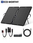 Eco-worthy 100w Foldable Off Grid Solar Panel With Kickstand For Camping