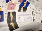 Vintage Advertising Pin-up Blotters  Lot Of 27  Earl Moran   Others 1930s 1940 s