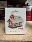 2010 Hallmark Keepsake Fisher-price Play Family School Ornament - Vintage Toys