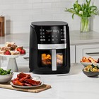 Gourmia 6-qt Digital Window Air Fryer With 12 Presets   Guided Cooking