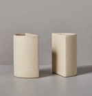 Hearth   Hand W  Magnolia 2pc Ceramic Pencil Cups- Bookend Set Home Decor New