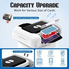 Littco Automatic Card Shuffler  dual Mode   Rechargeable   Travel-friendly  L   