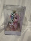 Rare 2005 Sanrio Hello Kitty Eskimo In With Baby Seal Glass Holiday Ornament