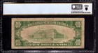1929  10 First National Bank Note Saint Paris Ohio Pcgs B Very Good Vg 10