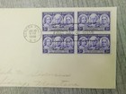 First Day Of Issue Progress Of Women Seneca Falls 1948 Vtg Stamp Envelope Cover