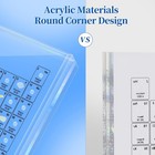 Periodic Table With Real Elements Inside  Upgraded Large Cordless   Rechargeable