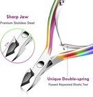 Cuticle Trimmer Cuticle Remover With Cuticle Pusher  Xunxmas Professional Stainl