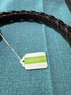 Bobby   s 5 8   x48    Havana Silver Spur Flat Leather Laced Snaffle Pony Reins  119