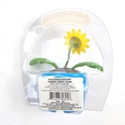 Solar Dancing Sunflower Sun Light Powered Bobble Head Toy New Light Blue