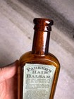 Rare Antique 1890 s Bottle Parker s Hair Balsam - New York Original Label 1890s