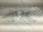Wine Champagne Glasses Wedding New Years Toast Celebration Frosted Stem Set Of 2