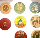 15 Different Vintage Hallmark Pinback Button Pins Lot Various Holidays And