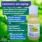Urban Releaf Lysine Lemon Balm Blister Soothing Gel  Cold Sore Shingles Pox Itch