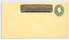 Usa Cover  wells Fargo  Advert 2c Green Washington Postal Stationery Unused Xu36