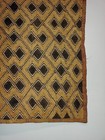 Antique Hand Woven Rare Kuba African Raffia Congo Traditional Cloth Textile