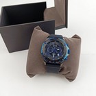 Bulova Marine Star 98b308 Men s Quartz Watch Blue Dial 44mm Black Rubber Strap