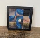 Vintage Lenticular 4  Plastic Slide Puzzle Eyeball Eye Universe