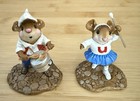 Wee Forest Folk  mouse Parade  Mp-1 Thru Mp-8  Mint - Retired