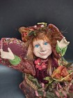 Style Of Mark Roberts 7  Female Christmas Fairy Pixie Elf W  Red Hair  Blue Eyes