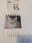 1970 Cat Lover s Stand Up Calendar