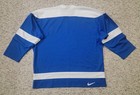 Nike Nsw Authentics Oversized Hockey Jersey Fb8221-480 Blue white Men   s Large