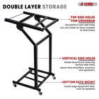 5core Dj Mixer Stand 12u Adjustable Rack Mount Stage Cart Audio Studio Equipment